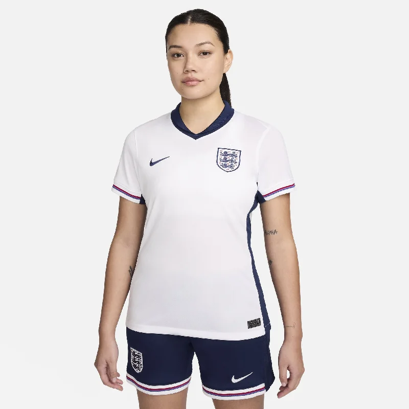 Football Jersey with Mesh Design-Women's England 2024/25 Home Stadium Replica Jersey