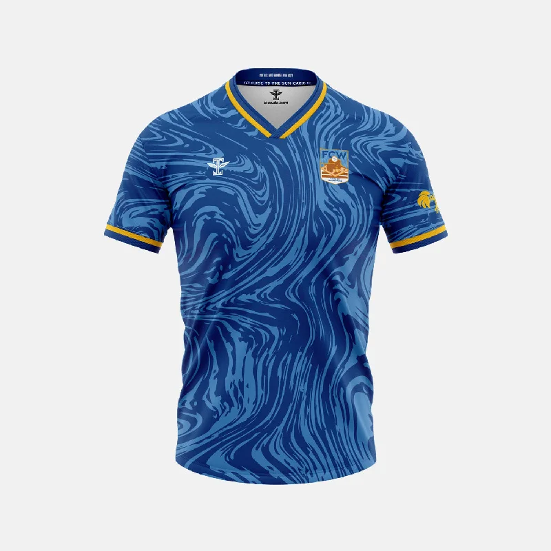 Cool Football Jersey-Federal City Wanderers Blue Jersey