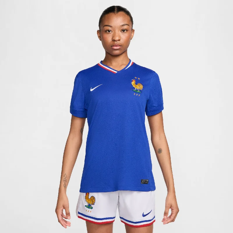 Football Jersey with Bold Graphics-Women's France 2024/25 Home Stadium Replica Jersey