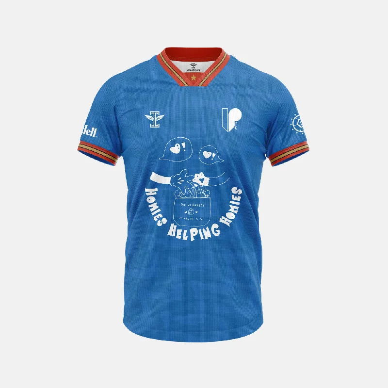 Football Jersey for Tournament Play-Inter Philadelphia Blue Jersey