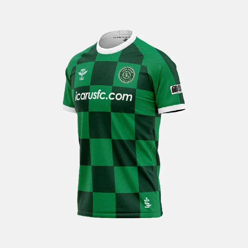 Football Jersey with Modern Fit-Lake Shore FC Green Jersey