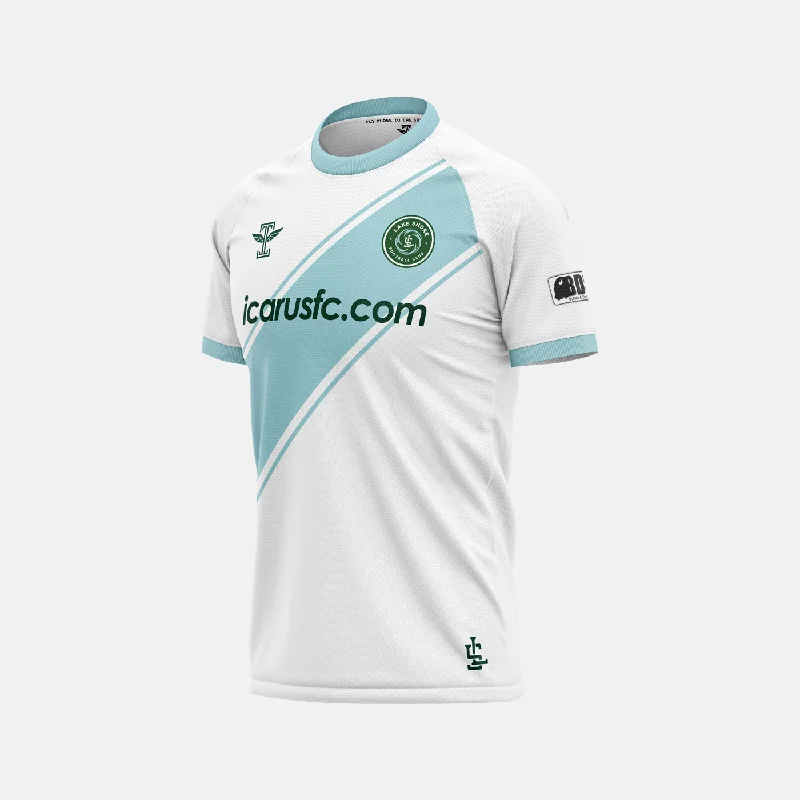 Football Jersey with Team Number-Lake Shore FC White Jersey