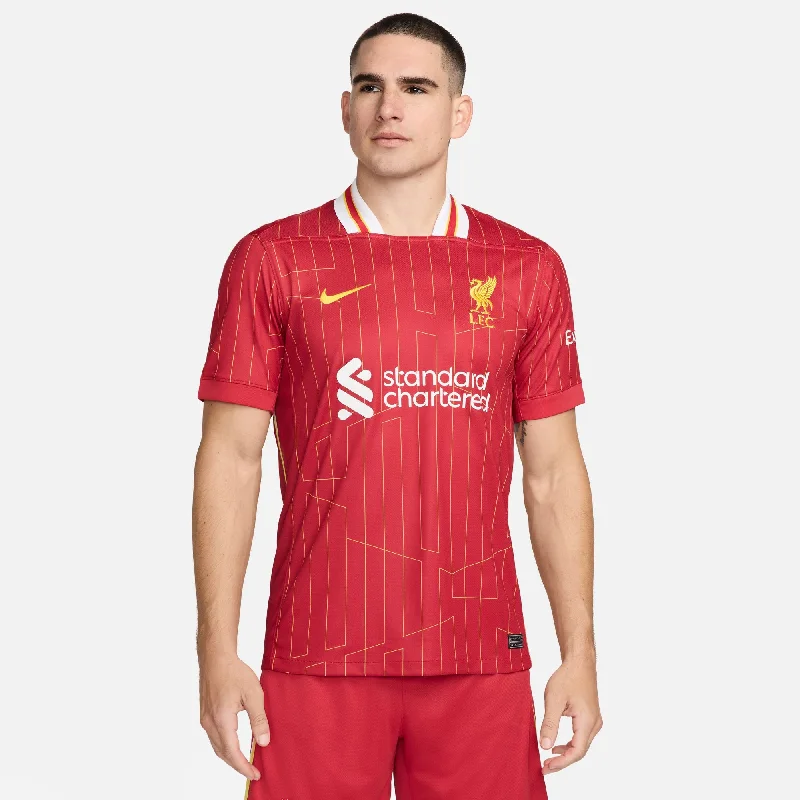 Football Jersey with Team Number-Liverpool FC 2024/25 Stadium Home Replica Jersey