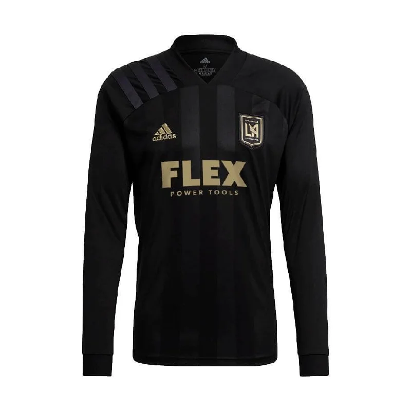 Football Jersey for Summer Leagues-Los Angeles FC 2021 Long Sleeve Home Jersey