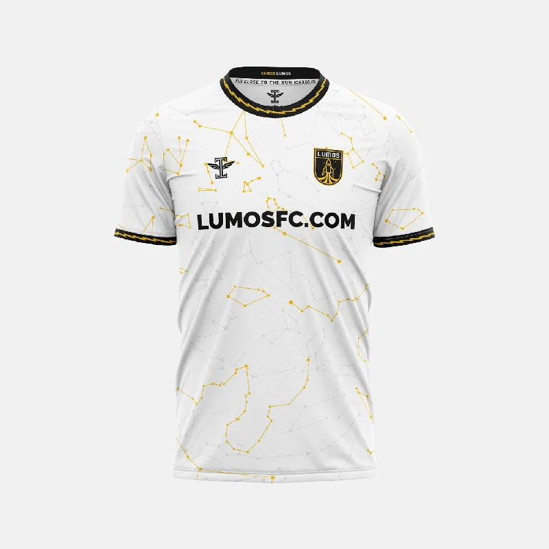 Football Jersey for Football Fans Club-Lumos FC White Jersey