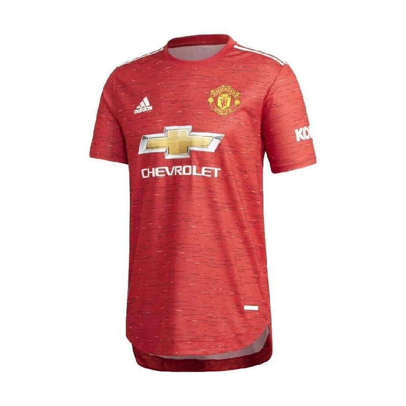 Football Jersey with Custom Design-Manchester United 20/21 Authentic Home Jersey