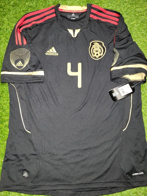 Custom Football Jersey with Mesh Panels-Marquez Mexico 2011 Away FRIENDLY MATCH Jersey Shirt Camiseta BNWT L SKU# V31526