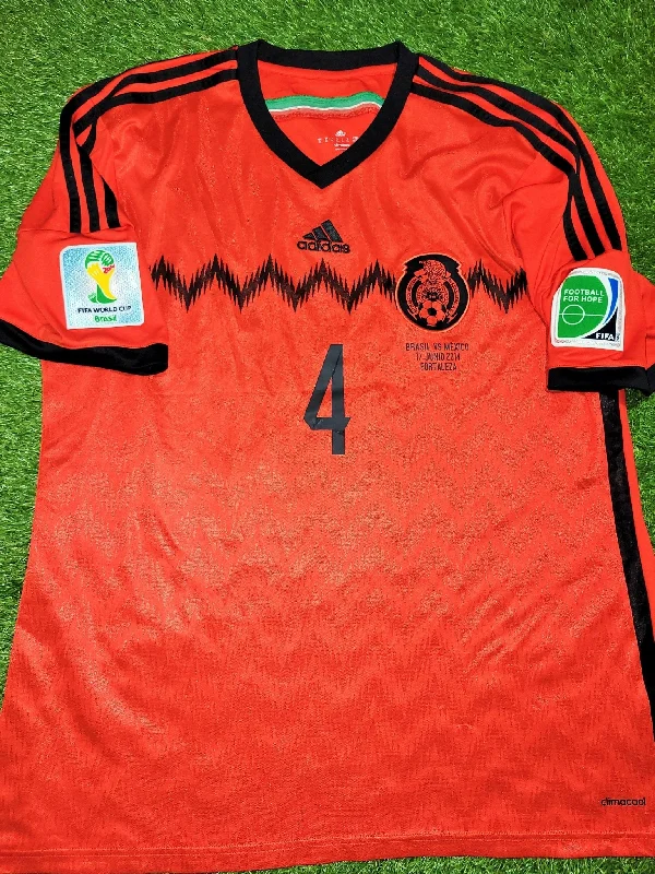 Football Jersey for Fall Games-Marquez Mexico 2014 WORLD CUP Soccer Away Jersey Shirt Camiseta XL SKU# G74508