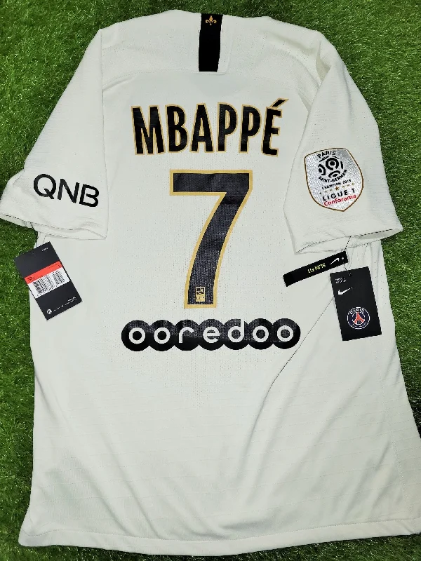 Football Jersey for Men with Name-Mbappe Psg Paris Saint Germain VAPORKNIT PLAYER ISSUE 2018 2019 Away Jersey BNWT L SKU# 918924-073