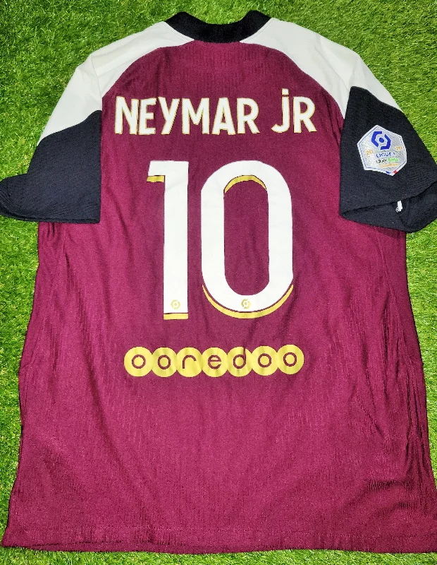 Football Jersey with Player Number Design-Neymar Psg Paris Saint Germain Jordan Vaporknit PLAYER ISSUE 2020 2021 Third Jersey L SKU# CK7656-612