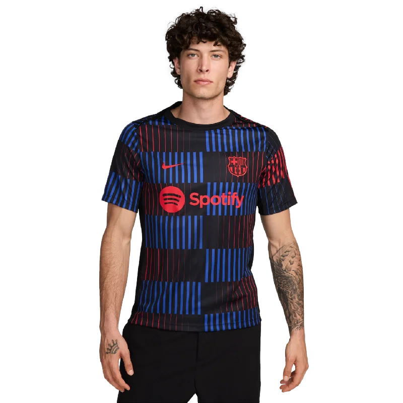 Football Jersey for Home Uniforms-Nike Barcelona Academy Pro Away Pre-Match Jersey