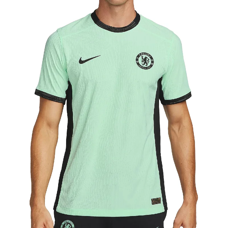 Professional Football Jersey-Nike Men's Chelsea 2023/24 Dri-FIT ADV Third Jersey Mint Foam/Black