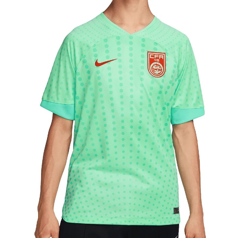 Football Jersey for Football Championships-Nike Men's China 2023/24 Away Jersey Aqua