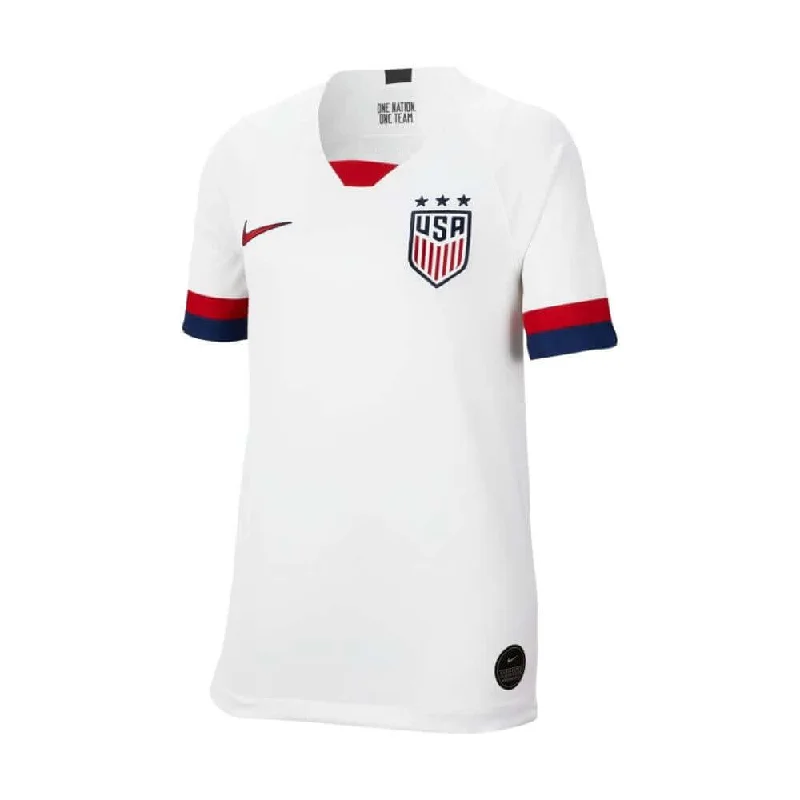 Football Jersey with Adjustable Fit-Nike USA 2019 Youth Home Jersey