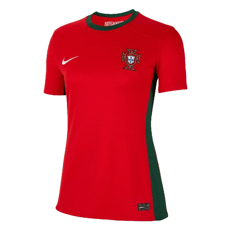 Football Jersey for Custom Event-Nike Women's Portugal 2023/24 Home Jersey Red/Green