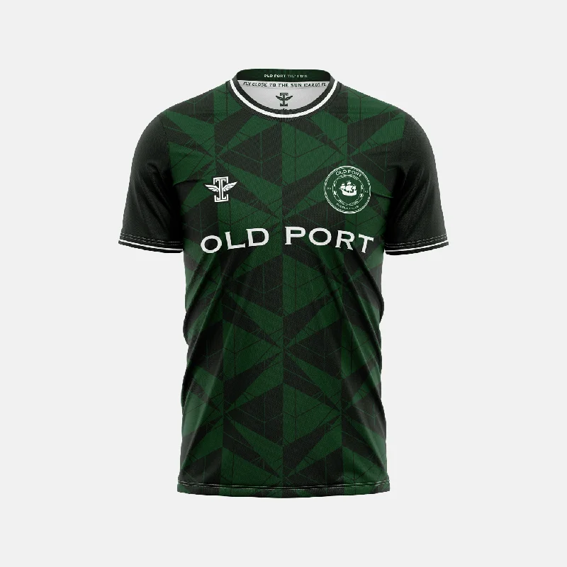 Football Jersey for Retro Fans-Old Port FC Away Jersey