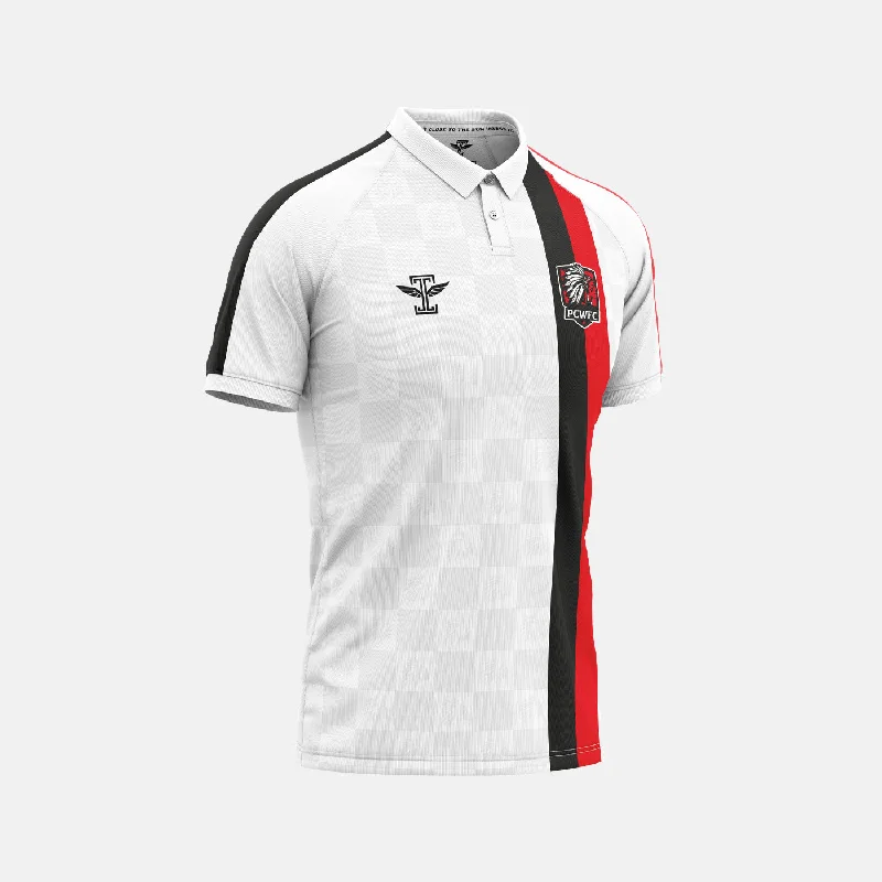 High-End Football Jersey-Prison City Warriors White Jersey