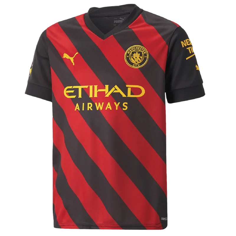 Football Jersey for Local Teams-Puma Manchester City 22/23 Youth Away Jersey