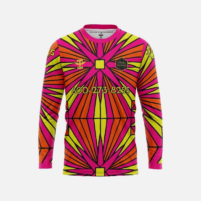 Football Jersey with Seasonal Design-Sporting Serotonin Goalkeeper Jersey