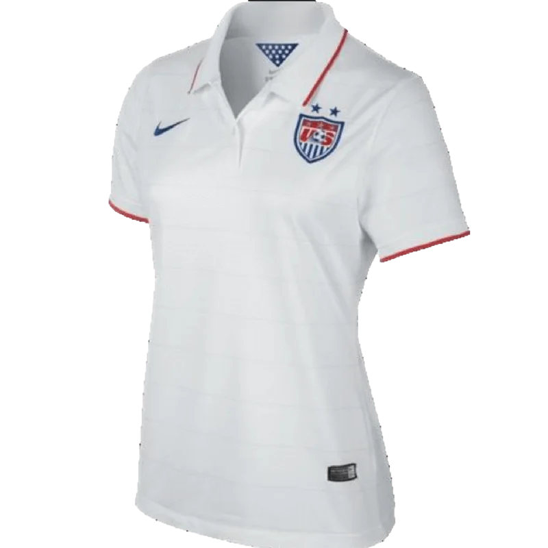 Football Jersey for Sport Events-Nike USA 2014 Womens Home Jersey