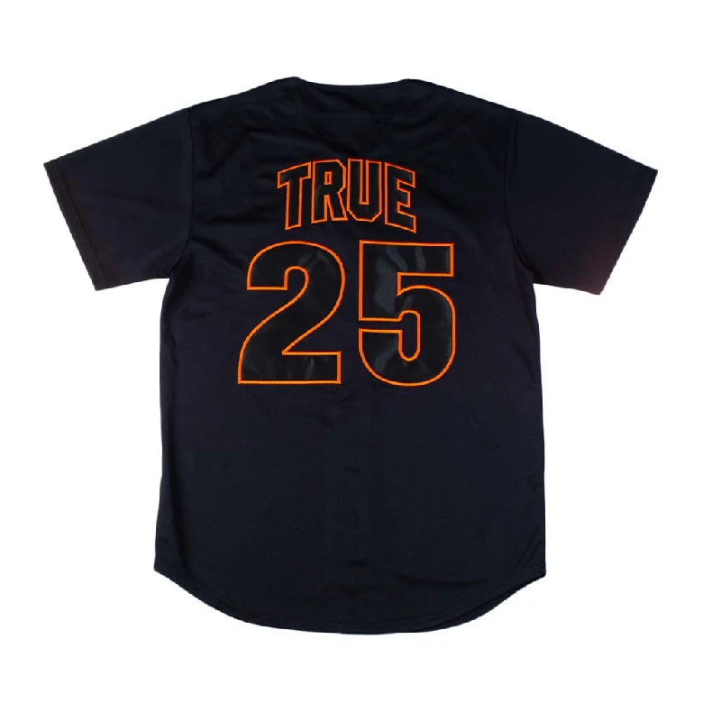 Baseball Jersey for Professional Teams-Men's Kuya 25 Baseball Jersey Black