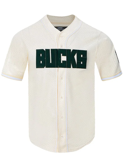 Baseball Jersey for Adult Teams-Pro Standard Triple Tonal Milwaukee Bucks Baseball Jersey