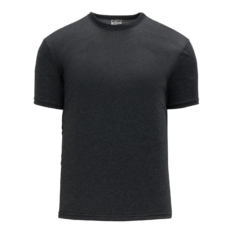 Volleyball Jersey with Elastic Waist-Athletic Knit (AK) V1800M-021 Mens Heather Charcoal Grey Volleyball Jersey