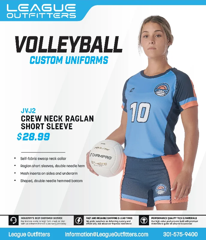 Volleyball Jersey with Sporty Look-Custom Volleyball Jerseys