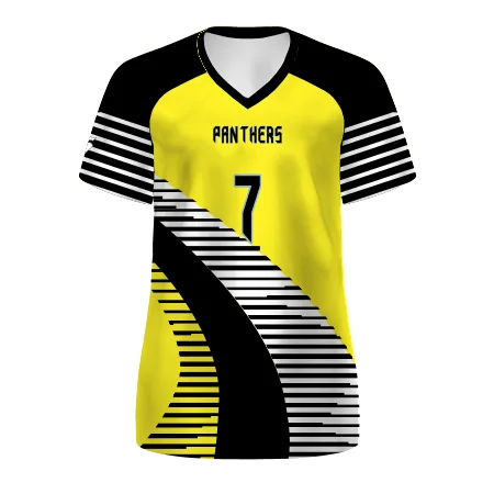 Volleyball Jersey for Men with Name-Girl's Freestyle Sublimated Short Sleeve Volleyball Jersey