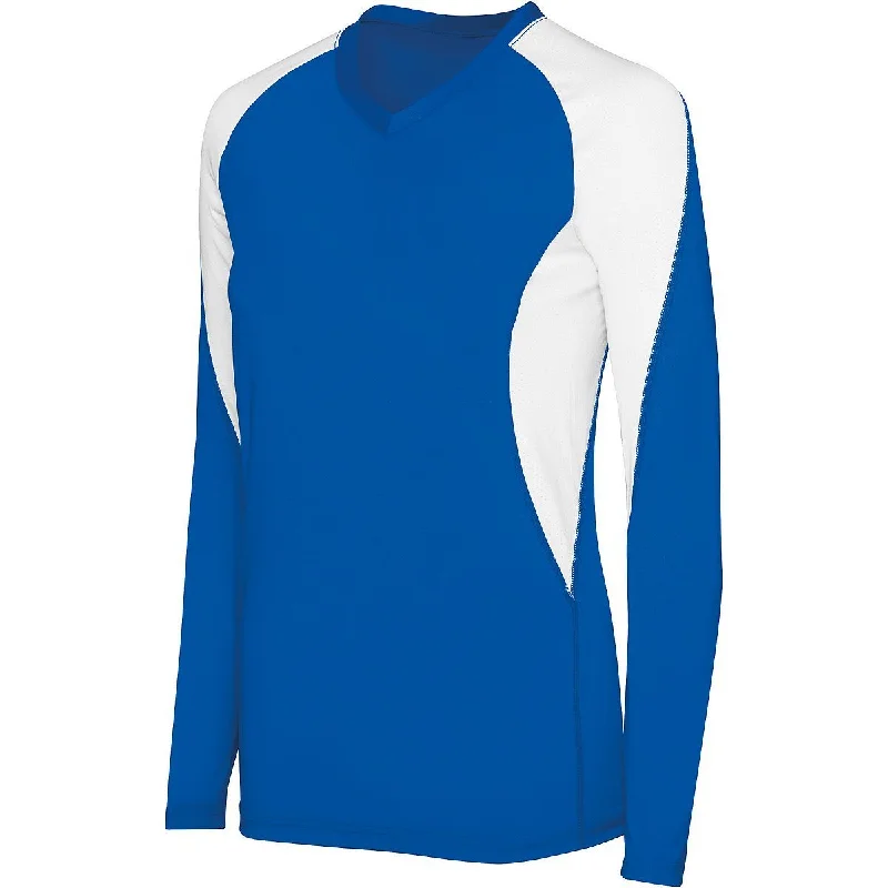 Volleyball Jersey with Player Customization-HighFive Adult Long Sleeve Court Volleyball Jersey