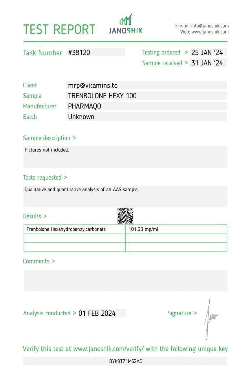 Trenbolone-Hexy 100 - Image 3