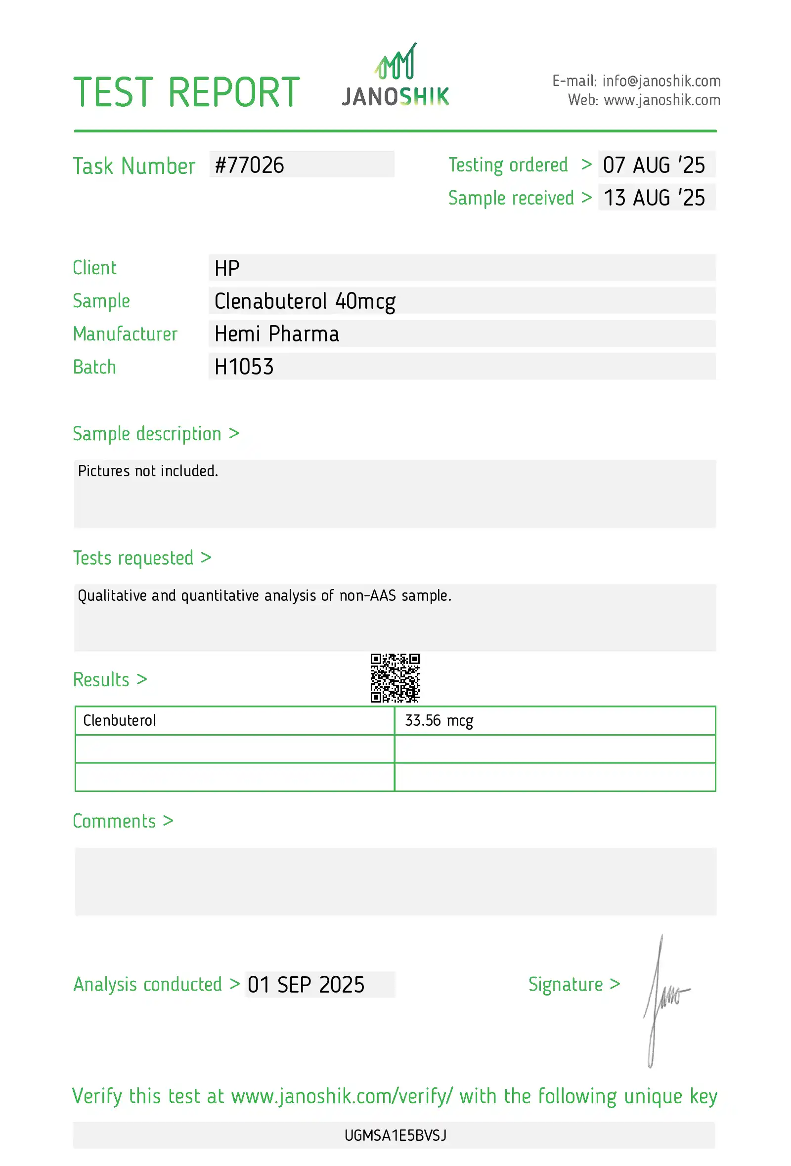 Hemi Pharma Clenbuterol - Image 2