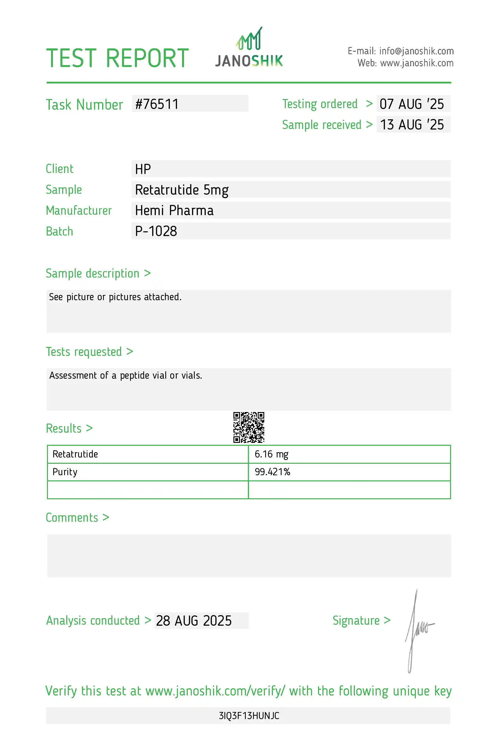 Hemi Pharma Retatrutide - Image 2